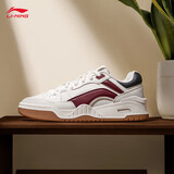 李宁月白2.0丨板鞋男鞋小白鞋撞色舒适百搭经典休闲鞋AGCU275