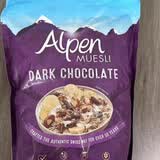 欧倍（Alpen）现货英国原装进口无糖高纤葡萄干坚果即食水果营养快速早餐燕麦片 Alpen水果坚果麦片巧克力味500g