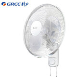 格力（GREE）电风扇壁扇遥控风扇墙壁扇挂壁风扇台式电风扇家用轻音节能智能遥控挂壁工业扇大风量遥控壁扇 机械款 FB-4005-WG