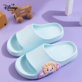 迪士尼（Disney）儿童拖鞋儿童女童拖鞋6-12岁防滑宝宝拖鞋爱莎公主拖鞋小孩 浅蓝