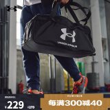 安德玛（UNDERARMOUR）Loudon男女同款小号训练运动健身旅行包1360463 黑色001 均码