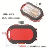 夏力6件套扩孔宝塔套装三角柄阶梯钻头3支锯齿钻头4-12 4-20 4-32mm （3阶梯钻+3锯钻）-【透明盒装】