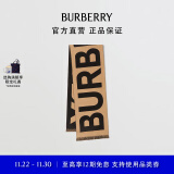 博柏利（BURBERRY）【秋季】围巾男女 徽标羊毛提花围巾