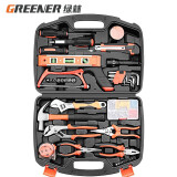 绿林（GREENER）家用工具箱套装五金工具多功能电工木工电讯维修（尊贵版）套装
