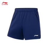 李宁五分裤男专业比赛服羽毛球服男子速干凉爽比赛裤AAPR379 藏青蓝-10 XL