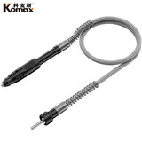 科麦斯电磨软轴通用手电钻软轴手柄连接线夹头电磨机配件电磨工具 3mm实用软轴