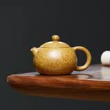 尊壶宜兴紫砂壶手工茶具西施泡茶壶小号礼盒茶器 柴烧西施壶100cc
