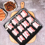 鲜档农家散养土猪新鲜宰杀带皮五花肉速冻真空包装发货 五花肉3斤