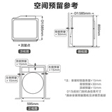 小天鹅（LittleSwan）10公斤热泵烘干机 干衣机家用烘衣服 全变频 纯平全嵌 变频压缩机 6D气流烘 TH100VH89PRO京东自营