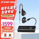 森海塞尔（Sennheiser）IE900/IE600/IE300旗舰级HIFI高保真超宽单动圈单元可拆卸MMCX挂耳式耳机 高保真发烧有线耳机耳塞 IE300+山灵UA1S PLUS 耳放小尾巴