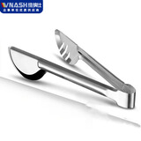 维纳仕（vnash）食品夹烧烤夹不锈钢厨房食品夹面包夹牛排夹自助餐夹烤肉夹铁板夹 餐夹