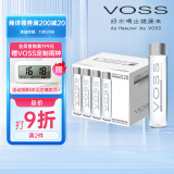 芙丝（VOSS）饮用天然矿泉水 375ml*20瓶(玻璃瓶) 含锶低钠弱碱 高端佐餐