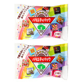 松尾 日本进口 松尾圣诞节什锦夹心巧克力制品盒装牛奶朱古力零食礼物 袋装21枚*2袋