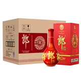 郎酒 红花郎 红10  53度 500ml*6瓶 整箱装 新老包装年份随机