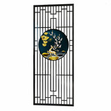 侠友北欧轻奢铁艺屏风隔断客厅新中式入户玄关墙卧室进门遮挡现代简约 C款/一平方