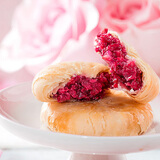 梅花牌鲜花饼昆明冠生园早餐食品休闲零食云南特产小面包糕点点心 鲜花饼25g*15枚（散装）