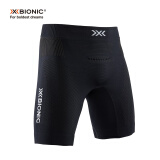 XBIONIC全新4.0优能速跑男士运动短裤吸湿排汗功能内衣跑步户外X-BIONIC 【短裤】猫眼黑/极地白 S