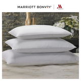 SHOPMARRIOTT 万豪化纤枕芯 五星级酒店 单人高枕侧睡枕 纤维枕头 四季通用 51×76 cm（单只）