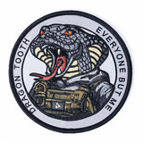 龙牙（Dragon Tooth）龙牙十二生肖蛇臂章魔术贴战术臂章龙牙战术装备君品行 土狼棕 均码