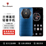 Tonino Lamborghini【官旗】W2024兰博基尼5G手机 高通骁龙轻奢商务 1亿像素主摄 5800mah大电池 1.5K超清护眼曲面屏 鳄鱼纹_松石蓝【单机版】 16GB+512GB