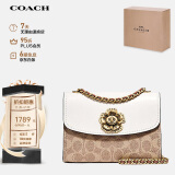 蔻驰（COACH）【品牌直供】PARKER18女士小号山茶花单肩斜挎包34256B4HA