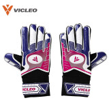 维克利奥VICLEO 守门员手套足球门将成人带护指手套V321560 紫色/黑色 10号
