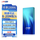 上赞S2极光随身wifi 6免插卡支持5Ghz流量20000mAh充电宝无线网卡mifi移动车载wifi上网卡