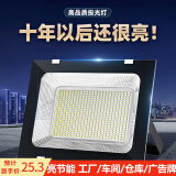 大头人（datouren）LED投光灯户外路灯庭院灯防水照明灯室外壁灯大功率工业照明射灯