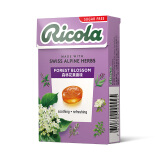 利口乐（Ricola）【新老包装随机发】森林花果香无糖润便携盒装呵护便携润喉糖40g