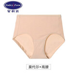 安莉芳Embry candies系列糖果裤女莫代尔中高腰内裤 DEP00157SKN XL 