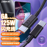 潮范适用于摩托罗拉数据线125W快充moto x40/x30pro/s30pro联想拯救者y70/y90/y700手机双typec充电线