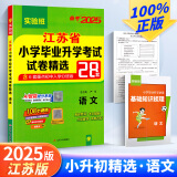 2025江苏省小升初小学毕业升学考试试卷精编28套卷真题卷必刷题语文数学英总复习语考必胜春雨教育 备考2025 语文