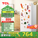 TCL 118升L3 单门双温家用白色小冰箱节能低噪租房电冰箱小户型超薄迷你国家补贴R118L3-A