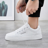 回力 Warrior 男鞋休闲鞋子男时尚小白鞋百搭板鞋户外学生运动鞋 WXY-B822N 白色 44