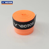威克多（VICTOR）羽毛球拍手胶耐久防滑胜利外握把胶平面薄款吸汗带手胶GR-1单只装 1O橘色【耐久】