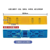 麦麦提（MAIMAITI）海绵拖把头替换芯装对折式吸水胶棉拖布头宽口墩布头窄口通用 妙款3.3*5.5宽口34cm2个装(灰色)