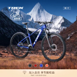 崔克（TREK）山地车 MARLIN 4 轻量缓震碟刹内走线越野山地自行车 哑光宝石蓝色 直邮到家 M/L（建议身高173-180CM） 14速