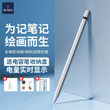 WIWU ipad电容笔苹果平板apple pencil一二代2024ipad 10代pro/air5触控防误触绘画手写笔 苹果口升级款【蓝牙电显+倾斜压感+防误触】