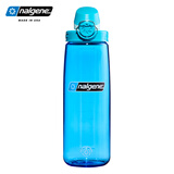 乐基因（nalgene）户外运动水杯塑料骑行随手杯子男女学生大容量便携直饮美国进口 5565-2624冰蓝色 650ml