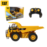卡特1:24大号无线遥控挖掘机模型可动充电儿童男孩玩具仿真工程车礼物 1：24 遥控矿山车（入门款）