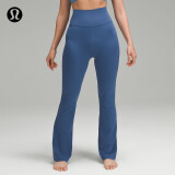 lululemon丨Groove Nulu™ 女士超高腰喇叭裤 芯吸 LW5FIXA 沥青蓝 XS