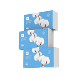 棉上一次性洗脸巾3盒 全棉洁面巾擦脸湿敷化妆棉 纯棉毛巾棉柔巾