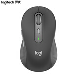 罗技（Logitech）M750L 优选系列大手鼠标 无线静音鼠标 智能鼠标 黑色 带Logi Bolt USB接收器 M650升级版