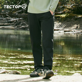 探拓（TECTOP）户外徒步速干裤轻薄排汗休闲直筒快干长裤2422177SZ男款经典黑M