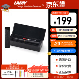 凌美（LAMY）钢笔签字笔 套装生日节日礼物学生成人练字文具 德国进口 狩猎系列 金属小礼盒 磨砂黑 F0.7mm