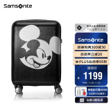 新秀丽（Samsonite）行李箱拉杆箱迪士尼米奇款登机箱旅行箱AF9*09007黑色20英寸