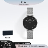 丹尼尔惠灵顿（DanielWellington）DW流金女表32mm金属表带欧美表女士手表生日礼物送女友DW00100162