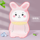 italovt婴儿车凉席宝宝推车冰丝夏季透气吸汗垫子新生儿遛娃车餐椅通用席 冰丝凉席-【粉萌兔】