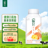 伊利畅轻低温酸奶 0添加生牛乳燕麦凤梨橙风味发酵酸牛奶 250g*4