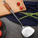 张小泉304不锈钢锅铲勺家用厨房炒菜中式铲漏铲 中式锅铲（单个装）